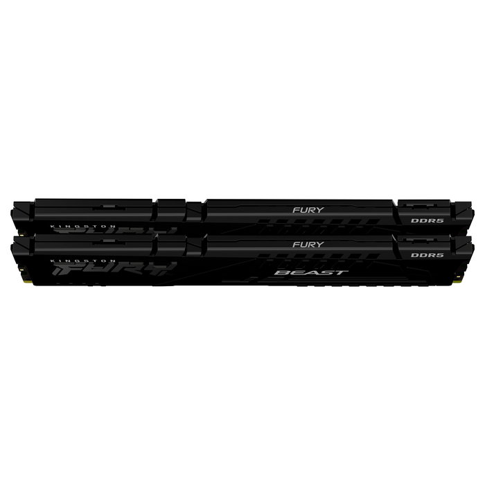 Kingston FURY Beast 16GB (2x8GB) 6000MT/s DDR5 CL30 DIMM EXPO - Memoria RAM para PC Negro