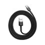 Baseus Cafule Cable USB Type A a USB Type C, 1m, Negro/Gris