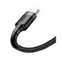 Baseus Cafule Cable USB Type A a USB Type C, 1m, Negro/Gris
