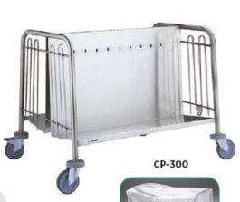 OMS Carro para Transporte de Platos Doble