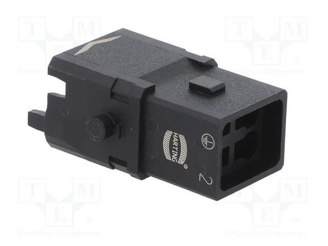 HARTING Han® 1A Plantilla de Contacto Macho, 4 Pines, 3P+PE HARTING Han® 1A Plantilla de Contacto Macho, 4 Pines, 3P+PE