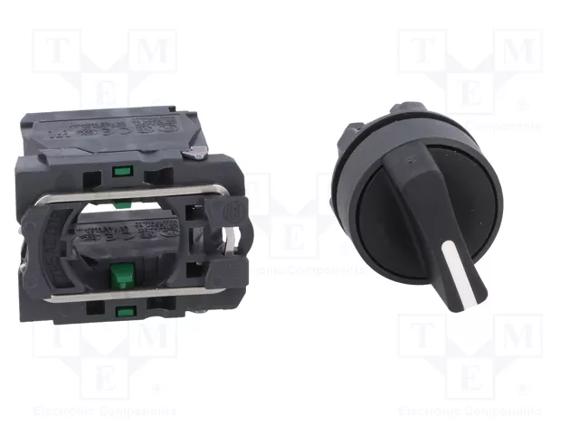 SCHNEIDER ELECTRIC Interruptor rotativo Harmony XB5 22mm negro