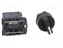 SCHNEIDER ELECTRIC Interruptor rotativo Harmony XB5 22mm negro