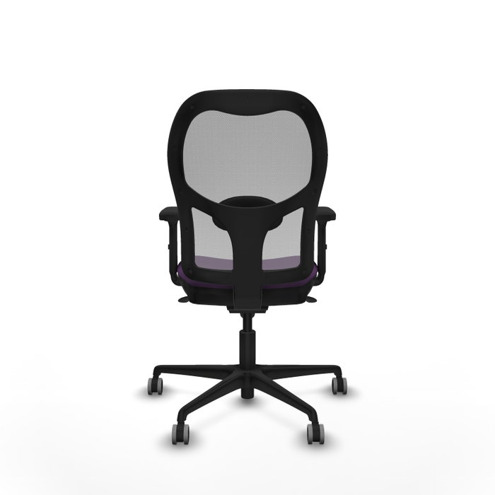PIQUERAS Y CRESPO Silla de oficina Jorquera Morado y Gris