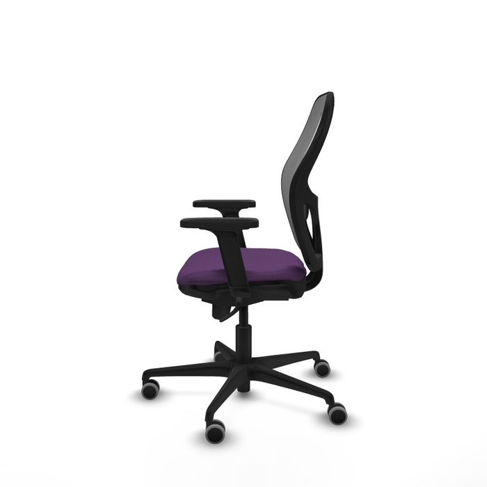 PIQUERAS Y CRESPO Silla de oficina Jorquera Morado y Gris
