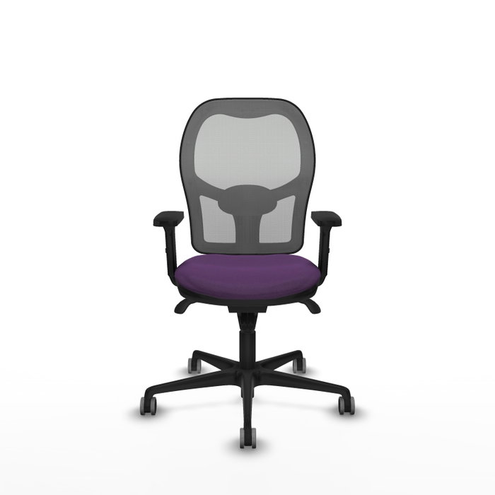 PIQUERAS Y CRESPO Silla de oficina Jorquera Morado y Gris