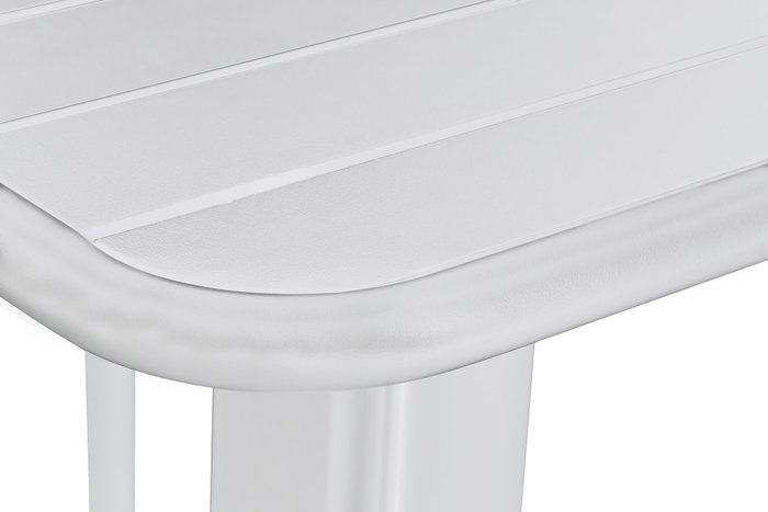 DKD Home Decor Mesa Bar Terraza Y Jardin Blanco 60 x 102 x 60 cm Set de 3 DKD Home Decor Mesa Bar Terraza Y Jardin Blanco 60 x 102 x 60 cm Set de 3