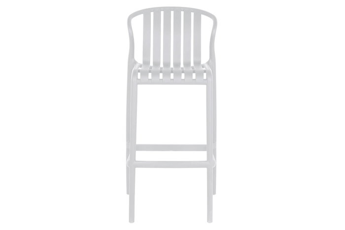 DKD Home Decor Mesa Bar Terraza Y Jardin Blanco 60 x 102 x 60 cm Set de 3 DKD Home Decor Mesa Bar Terraza Y Jardin Blanco 60 x 102 x 60 cm Set de 3