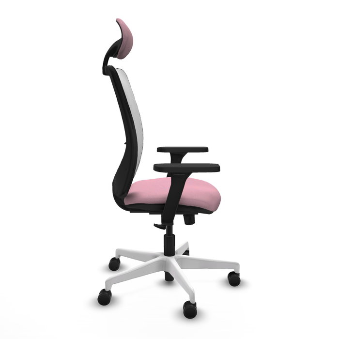PIQUERAS Y CRESPO Silla de oficina Zulema Rosa con mecanismo Sincro PIQUERAS Y CRESPO Silla de oficina Zulema Rosa con mecanismo Sincro