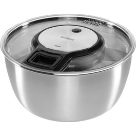 Gefu Speedwing Salad Spinner con bol de acero inoxidable