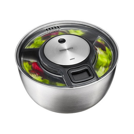 Gefu Speedwing Salad Spinner de acero inoxidable Gefu Speedwing Salad Spinner de acero inoxidable