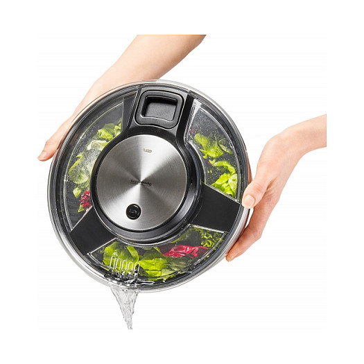 Gefu Speedwing Salad Spinner de acero inoxidable Gefu Speedwing Salad Spinner de acero inoxidable
