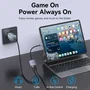 Vention Adaptador de Audio BIGHA USB-C a Jack 3.5 mm y USB-C PD Gris