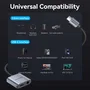 Vention Adaptador de Audio BIGHA USB-C a Jack 3.5 mm y USB-C PD Gris