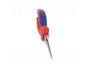 KNIPEX Alicates semiredondos alargados 160 mm