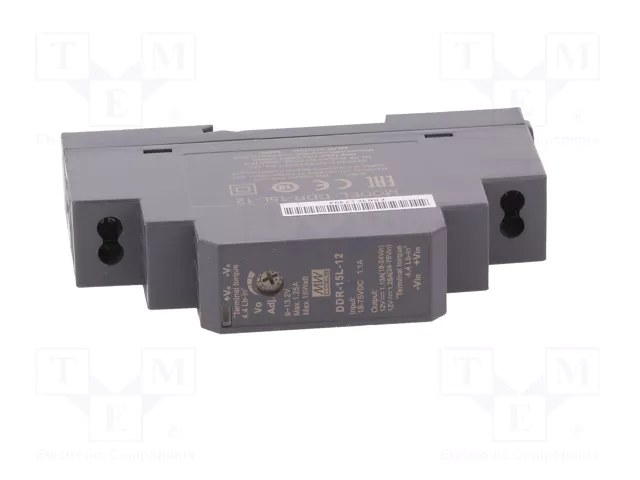 MEAN WELL DDR-15L-12 Convertidor DC/DC 15W 12VDC MEAN WELL DDR-15L-12 Convertidor DC/DC 15W 12VDC