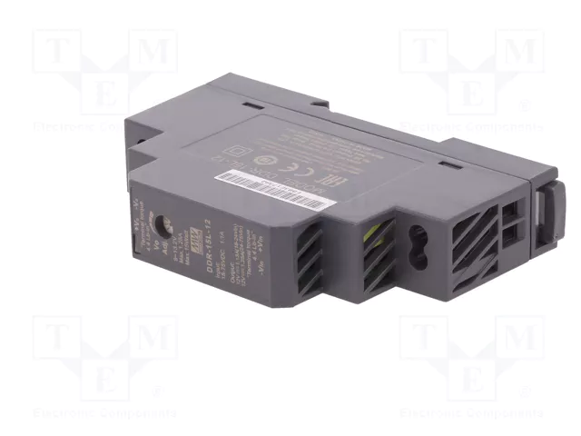 MEAN WELL DDR-15L-12 Convertidor DC/DC 15W 12VDC MEAN WELL DDR-15L-12 Convertidor DC/DC 15W 12VDC