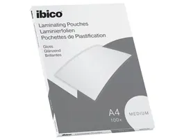 Ibico Bolsa Plastificar DIN A4 Medium Caja 100 Unidades