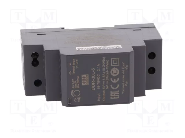 MEAN WELL DDR-30L-5 Convertidor DC/DC 30W 5VDC 6A