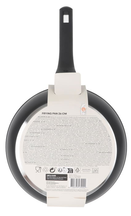 Masterchef Sarten 26 cm Aluminio Forjado 2.5 mm, Antiadherente (6 Unidades)