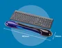 Kensington Duo Gel Keyboard Wrist Rest Azul/Negro