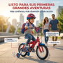 Huffy Bicicleta Spiderman 14" para niños 4/6 años - Idioma Español