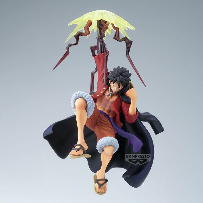 Banpresto Figura One Piece Monkey D. Luffy Battle Record Collection 15 cm PVC/ABS Figura Prepintada Escena Combate Dinamica