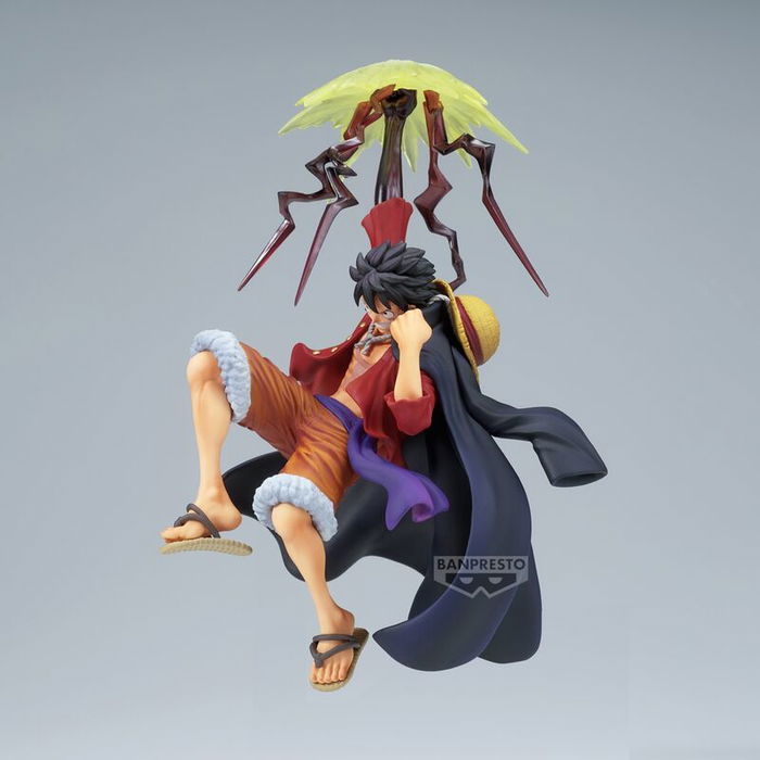 Banpresto Figura One Piece Monkey D. Luffy Battle Record Collection 15 cm PVC/ABS Figura Prepintada Escena Combate Dinamica