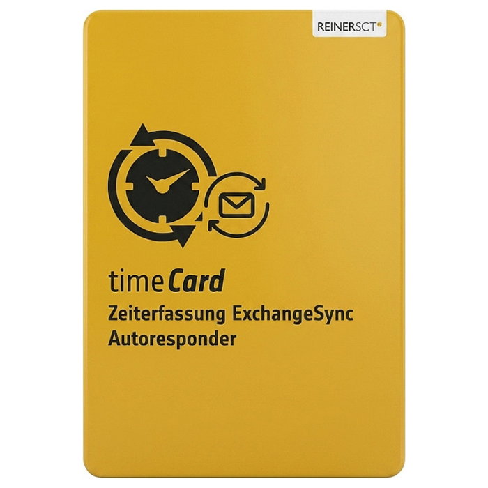 REINER SCT timeCard Exchange Sync Autoresponder 500 MA REINER SCT timeCard Exchange Sync Autoresponder 500 MA