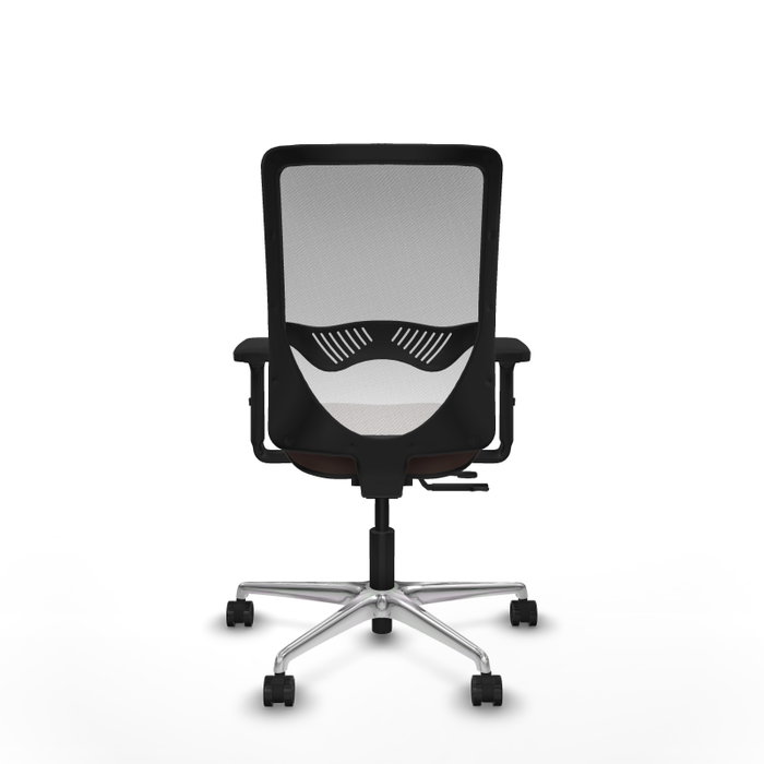 PIQUERAS Y CRESPO Silla de oficina Zulema con mecanismo Sincro/Traslack Marrón y Blanco PIQUERAS Y CRESPO Silla de oficina Zulema con mecanismo Sincro/Traslack Marrón y Blanco