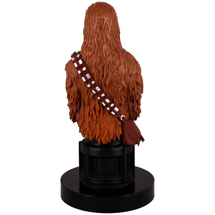 EXQUISITE GAMING Cable Guy Soporte Figura Chewbacca Star Wars 20cm para Mandos y Smartphones EXQUISITE GAMING Cable Guy Soporte Figura Chewbacca Star Wars 20cm para Mandos y Smartphones