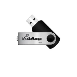 MediaRange MR912 Accesorios Informáticos Negro / Plata