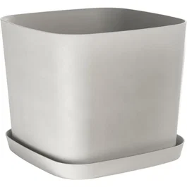 GARDEN ID Swing Square Maceta cuadrada 36 L 40 x 40 x发放 32 cm Piedra blanca