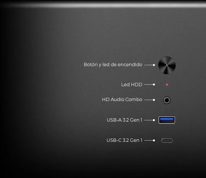 COOLBOX M640C Micro-ATX con fuente 500W Negro COOLBOX M640C Micro-ATX con fuente 500W Negro