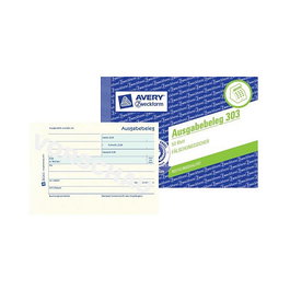 AVERY Zweckform Ausgabebeleg Formularbuch 303