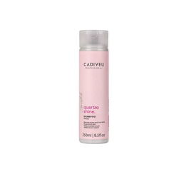 Cadiveu Essentials Shampoo Quartzo Shine 250 ml Cabello Sedoso Desenredado y con Mucho Brillo Vegano