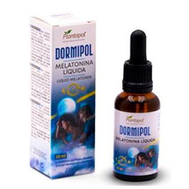 PLANTAPOL Dormipol Spray Melatonina 1 mg/ml, ayuda a conciliar el sueño, sabor limón, 30 ml