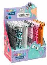 COOLPACK Set de 36 Bolígrafos Borrables Happy Cats