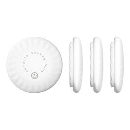 4smarts 541717 Localizador SkyTag Duo Pack de 4 Blanco para Personal Bluetooth 5.3 ABS