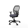 PIQUERAS Y CRESPO Silla de oficina Jorquera con mecanismo Sincro/Traslack en Gris