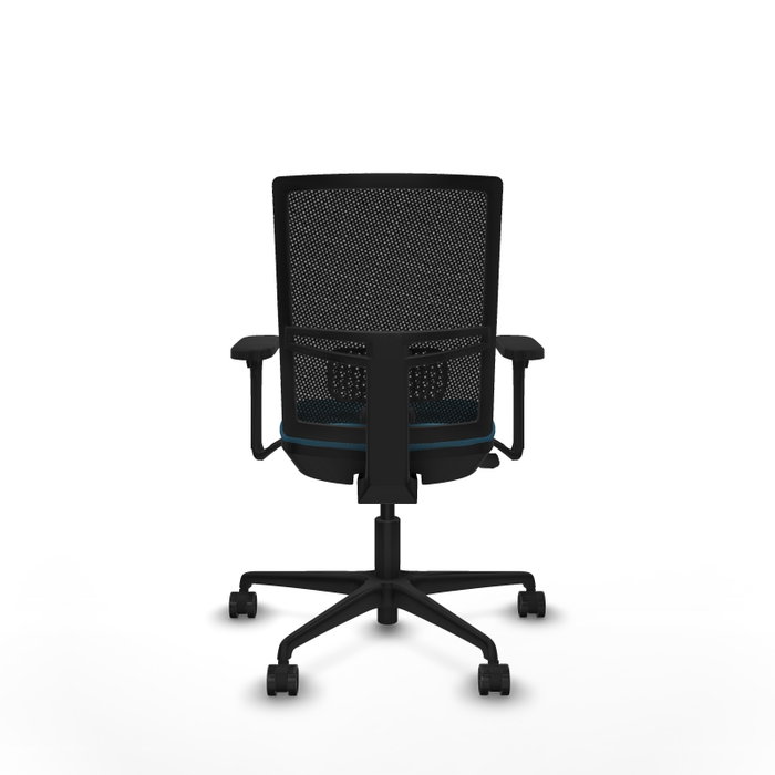 PIQUERAS Y CRESPO Silla de oficina Yunquera con mecanismo Sincro/Traslack, Verde petróleo y Negro PIQUERAS Y CRESPO Silla de oficina Yunquera con mecanismo Sincro/Traslack, Verde petróleo y Negro