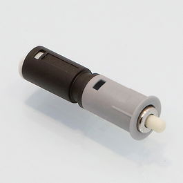 Salice Pulsador/Retenedor Magnético De Embutir Para Puertas Magnéticas Gris-Níquel Empush