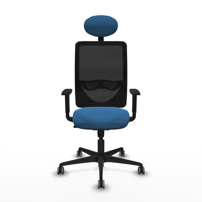 PIQUERAS Y CRESPO Silla de oficina Zulema Azul claro y Negro PIQUERAS Y CRESPO Silla de oficina Zulema Azul claro y Negro