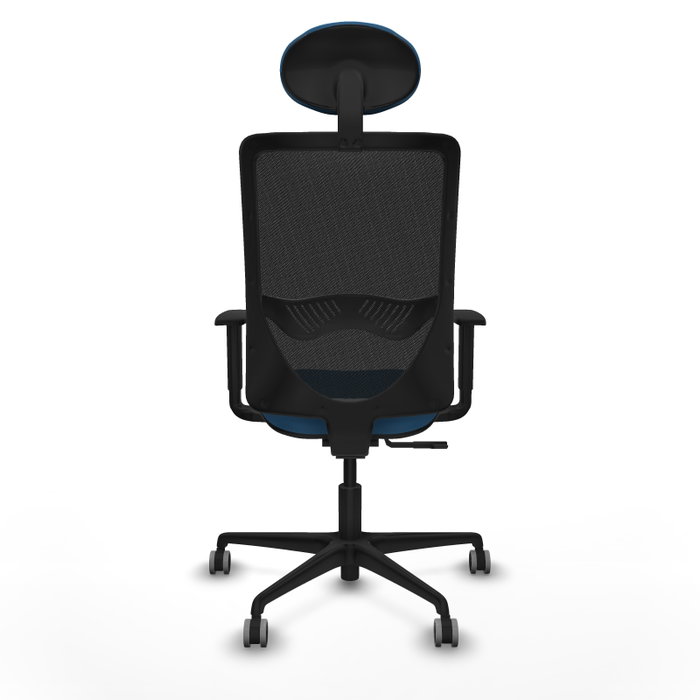 PIQUERAS Y CRESPO Silla de oficina Zulema Azul claro y Negro PIQUERAS Y CRESPO Silla de oficina Zulema Azul claro y Negro