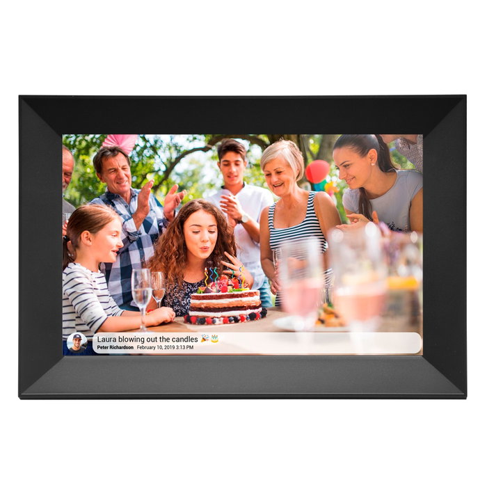 Denver Frameo PFF-1063BLACK Portarretratos Digital de 10,1 Pulgadas, 16 GB, Negro Denver Frameo PFF-1063BLACK Portarretratos Digital de 10,1 Pulgadas, 16 GB, Negro