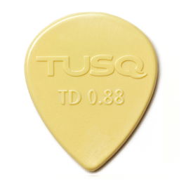 Graphtech Tusq Tear Drop Pick .88Mm Vintage (Warm) 6 Pack