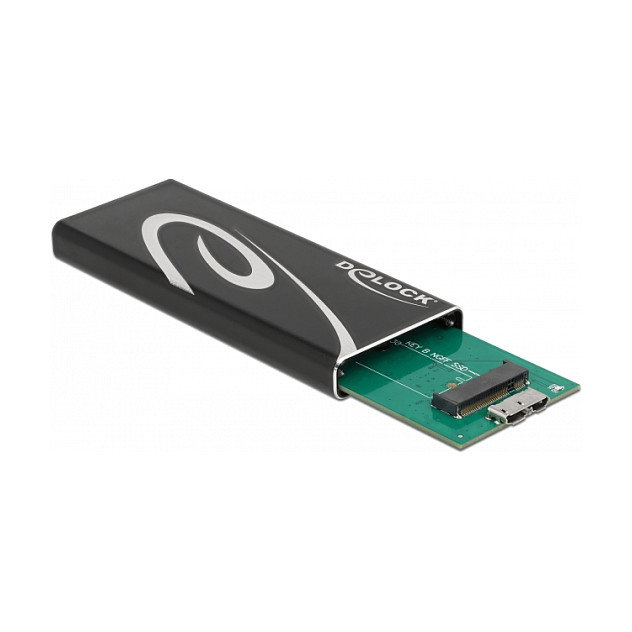DeLOCK 42007 Carcasa Externa SuperSpeed USB para SSD M.2 SATA Clave B