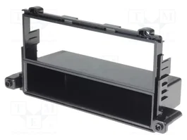 PER.PIC. Bastidor de montaje de radio Hyundai i10 1 DIN negro