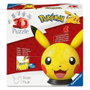 Ravensburger Puzzle 3D Pokémon Pikachu Con Orejas, 72 piezas