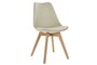 DKD Home Decor Silla Scandi Beige Natural 55 x 83 x 48 cm